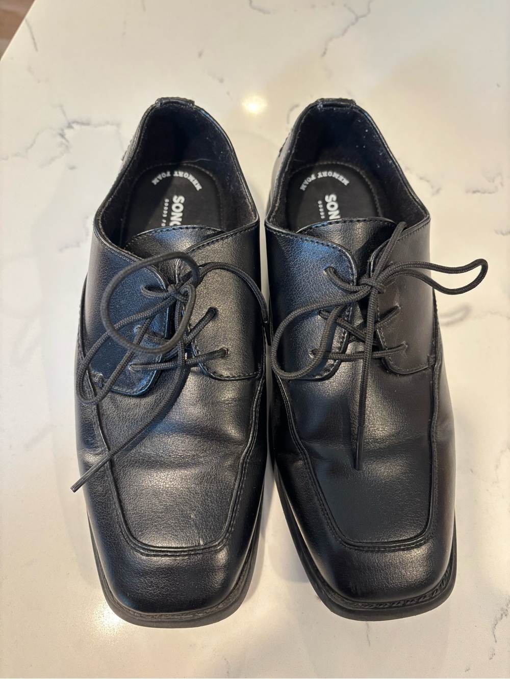 Sonoma Black Kids Dress Lace-Up Oxfords